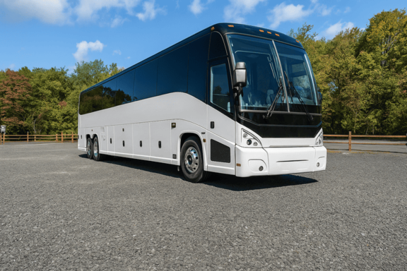 Hartford Shuttle Bus Rentals 56 Passenger Shuttle Bus